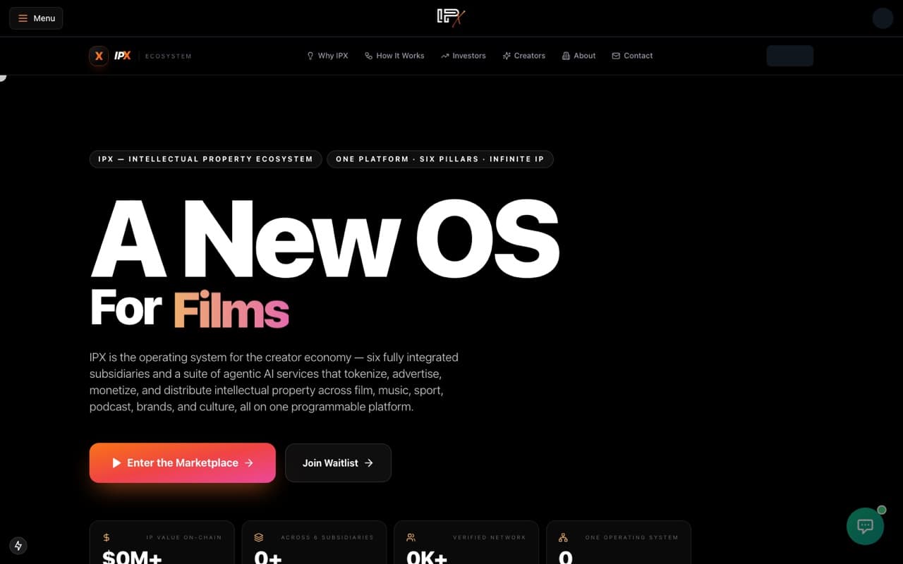 The IPX Ecosystem screenshot