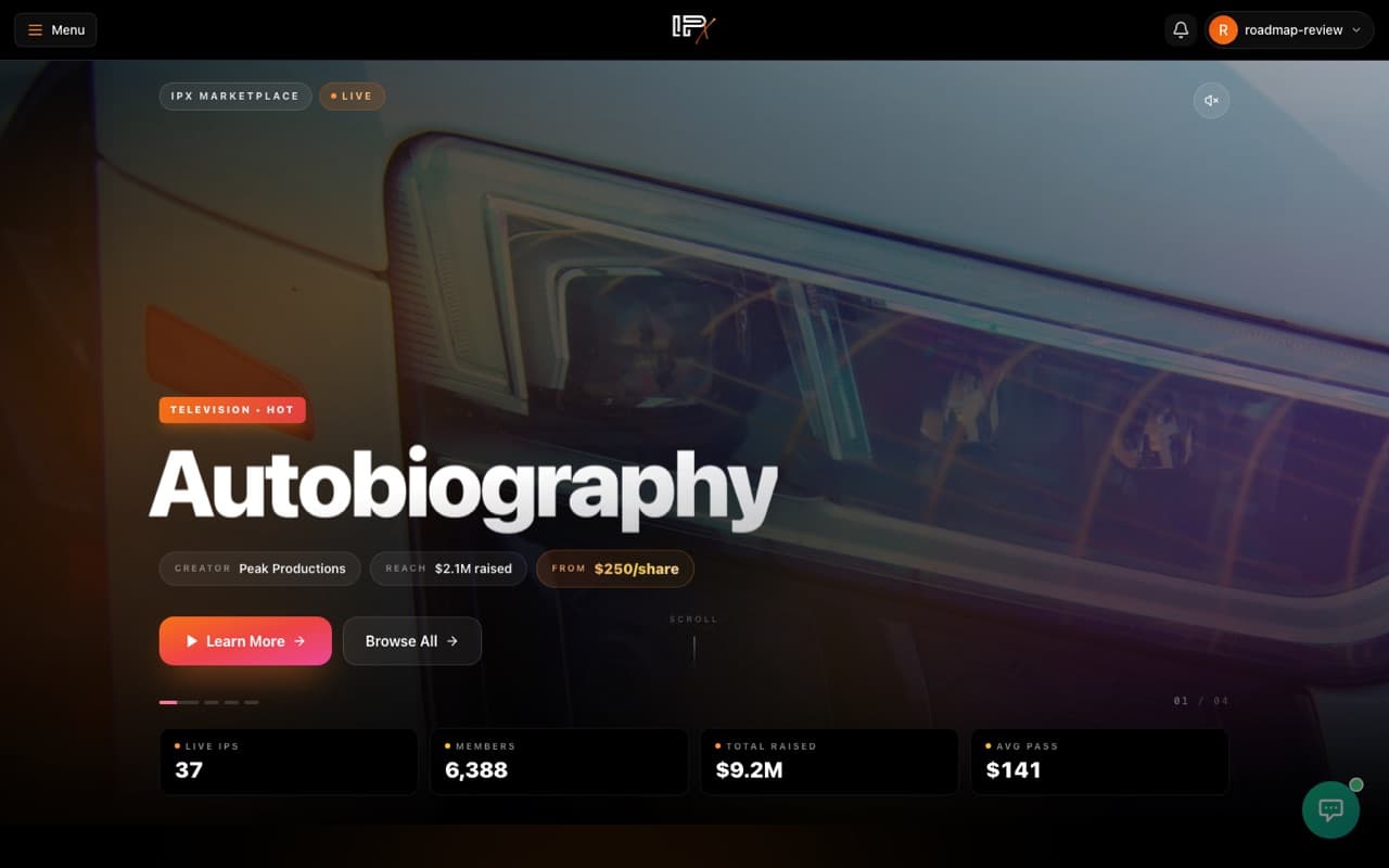 Welcome to IPX — Full Platform Tour preview