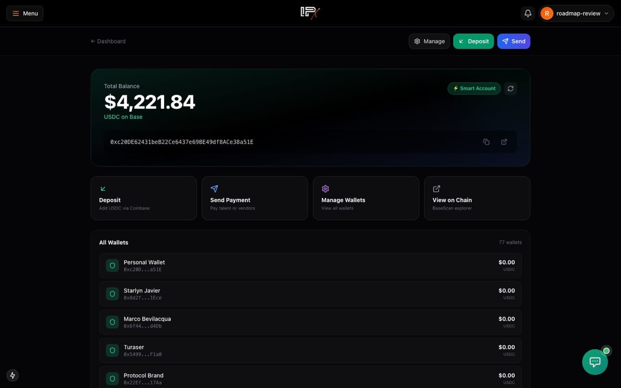 Wallet & Money Movement screenshot