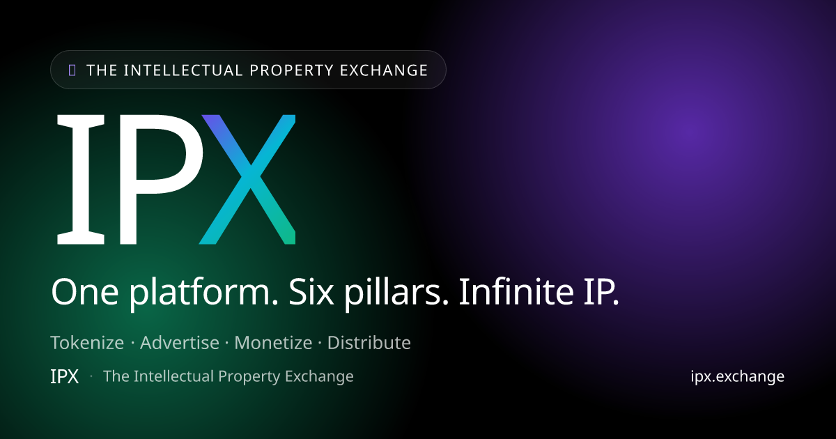 IPX — The Agentic OS for IP · Join The Revolution